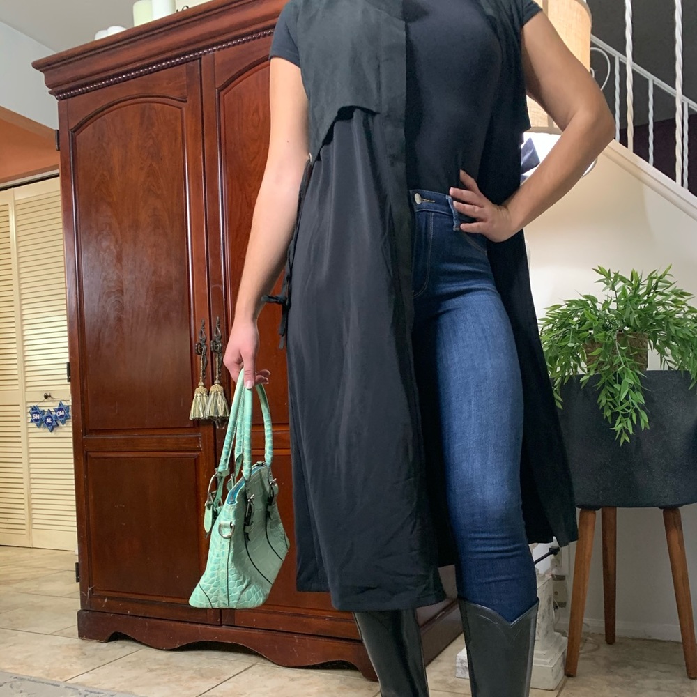 Trench Coat Vest